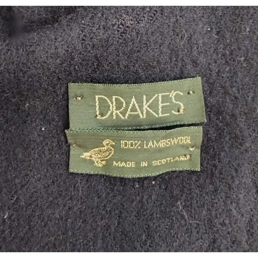 Drake's Lambswool Scarf 65